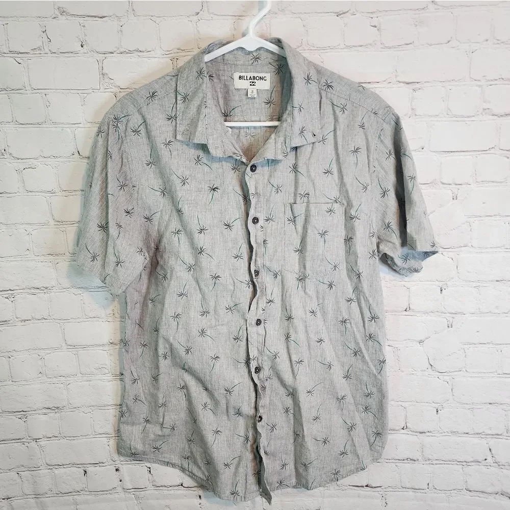 Men's Billabong button-down shirt, size Medium